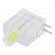 LED | in housing | yellow | 3.9mm | No.of diodes: 1 фото 1