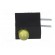 LED | in housing | yellow | 3mm | No.of diodes: 1 | 20mA | 80° | 1.6÷2.6V фото 3