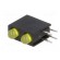 LED | in housing | yellow | 3mm | No.of diodes: 2 | 40° | 12mcd | λd: 588nm image 4