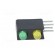 LED | in housing | yellow/green | 3mm | No.of diodes: 2 | 2mA | 40° image 3