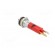 Indicator: LED | prominent | red | 24VDC | Ø8mm | IP67 | metal,plastic фото 4