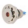 Indicator: LED | flat | orange | 24VDC | Ø12mm | IP67 | for soldering image 1