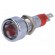 Indicator: LED | flat | 24÷28VDC | 24÷28VAC | Cutout: Ø8.2mm | IP67 image 1