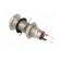 Indicator: LED | flat | red | 24÷28VDC | Ø8.1mm | IP67 | stainless steel фото 4