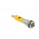 Indicator: LED | superflat | yellow | 12VDC | Ø8mm | IP40 | metal,plastic фото 8