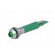 Indicator: LED | prominent | green | 230VAC | Ø8mm | IP67 | metal,plastic image 2