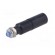 Indicator: LED | prominent | blue | 230VAC | Ø8.2mm | IP67 | metal фото 2
