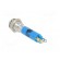 Indicator: LED | prominent | blue | 24VDC | Ø6mm | IP40 | metal,plastic image 4