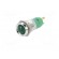 Indicator: LED | prominent | green | 24VDC | Ø14mm | metal,plastic image 2