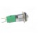 Indicator: LED | prominent | green | 24VDC | Ø14mm | metal,plastic image 7