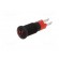 Indicator: LED | prominent | red | 12÷14VDC | Ø8.2mm | IP40 | metal image 2