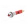 Indicator: LED | prominent | red | 24VDC | Ø6mm | IP40 | metal,plastic image 2