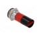 Indicator: LED | recessed | red | 230VDC | 230VAC | Ø22.2mm | IP67 | metal image 4