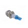 Indicator: LED | recessed | blue | 24÷28VAC | Ø6.2mm | for soldering фото 4