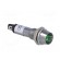 Indicator: LED | recessed | green | 12VDC | Ø8.2mm | IP40 | for soldering image 8