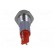 Indicator: LED | recessed | 24÷28VDC | Cutout: Ø6.2mm | IP67 | metal фото 5