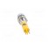 Indicator: LED | recessed | yellow | 24VDC | Ø6mm | IP40 | metal | ØLED: 3mm paveikslėlis 5