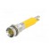 Indicator: LED | recessed | yellow | 24VDC | Ø8mm | IP67 | metal | ØLED: 5mm image 2