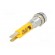 Indicator: LED | recessed | yellow | 24VDC | Ø8mm | IP67 | metal | ØLED: 5mm image 6