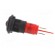 Indicator: LED | prominent | red | 12VDC | 12VAC | Ø16mm | IP67 | plastic image 3