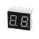 Display: LED | 7-segment | 10.16mm | 0.4" | No.char: 2 | red | 6.5mcd image 3