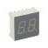 Display: LED | 7-segment | 7.6mm | 0.3" | No.char: 2 | green | 1.4÷4.4mcd image 1