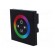 LED controller | Channels: 3 | 12A | 86x86x36mm | black | Uout: 12/24VDC paveikslėlis 4