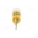 LED lamp | yellow | BI-PIN | 24VDC | -20÷60°C | Mat: plastic | 4.5mm image 5