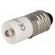 LED lamp | white | E10 | 230VAC | No.of diodes: 1 image 1
