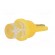 LED lamp | yellow | T08 | Urated: 12VDC | 1lm | No.of diodes: 1 | 0.24W image 2