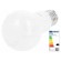 LED lamp | cool white | E27 | 230VAC | 470lm | P: 5W | 200° | 6500K image 1