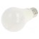 LED lamp | neutral white | E27 | 230VAC | 806lm | 8.5W | 180° | 4000K paveikslėlis 1