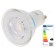 LED lamp | neutral white | GU10 | 230VAC | 275lm | P: 3.5W | 36° | 4000K фото 1