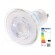 LED lamp | neutral white | GU10 | 230VAC | 275lm | P: 3.5W | 36° | 4000K paveikslėlis 1