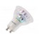 LED lamp | neutral white | GU10 | 230VAC | 275lm | P: 3.5W | 36° | 4000K paveikslėlis 2