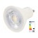 LED lamp | neutral white | GU10 | 230VAC | 575lm | P: 6.5W | 4000K paveikslėlis 1