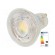 LED lamp | neutral white | GU10 | 230VAC | 575lm | P: 6.9W | 60° | 4000K paveikslėlis 1