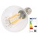 LED lamp | warm white | E14 | 230VAC | 470lm | P: 4W | 2700K | CRImin: 80 paveikslėlis 1