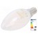 LED lamp | warm white | E14 | 230VAC | 470lm | P: 4.3W | 2700K | CRImin: 80 paveikslėlis 1