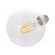 LED lamp | warm white | E27 | 230VAC | 1055lm | 8.5W | 270° | 2700K paveikslėlis 1