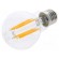 LED lamp | warm white | E27 | 230VAC | 1521lm | 10.5W | 270° | 2700K image 1