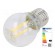 LED lamp | warm white | E27 | 230VAC | 470lm | P: 4.3W | 2700K | CRImin: 80 фото 1
