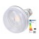 LED lamp | warm white | E27 | 230VAC | 670lm | P: 8W | 36° | 2700K фото 1