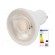 LED lamp | warm white | GU10 | 230VAC | 230lm | P: 3.2W | 2700K | CRImin: 80 image 1