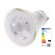 LED lamp | warm white | GU10 | 230VAC | 255lm | P: 3.5W | 36° | 2700K image 1