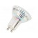 LED lamp | warm white | GU10 | 230VAC | 350lm | P: 4.3W | 120° | 3000K фото 2