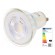 LED lamp | warm white | GU10 | 230VAC | 355lm | P: 4.6W | 36° | 2700K paveikslėlis 1