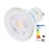 LED lamp | warm white | GU10 | 230VAC | 355lm | P: 4.6W | 36° | 2700K image 1