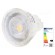 LED lamp | warm white | GU4 | 12VAC | 184lm | P: 2.3W | 36° | 2700K image 1