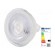 LED lamp | warm white | GU5,3 | 12VAC | 621lm | P: 7W | 36° | 2700K paveikslėlis 1